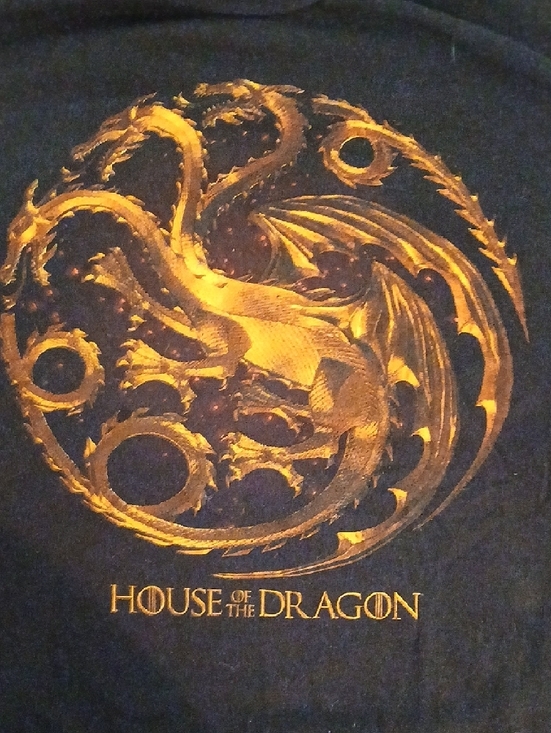 House of Dragon Other - Black Short Sleeve Tee - 2XL
